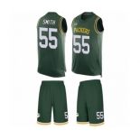 Men's Green Bay Packers #55 Za'Darius Smith Limited Green Tank Top Suit Football Jersey