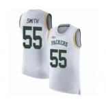 Men's Green Bay Packers #55 Za'Darius Smith White Rush Player Name & Number Tank Top Football Jersey