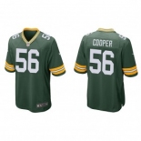 Men's Green Bay Packers #56 Edgerrin Cooper Green Vapor Limited Football Stitched Jersey