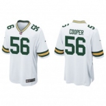 Men's Green Bay Packers #56 Edgerrin Cooper White Vapor Limited Football Stitched Jersey