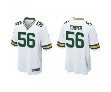 Men's Green Bay Packers #56 Edgerrin Cooper White Vapor Limited Football Stitched Jersey