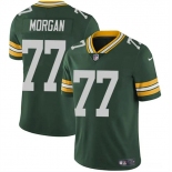 Men's Green Bay Packers #77 Jordan Morgan Green 2024 Draft Vapor Limited Football Stitched Jersey