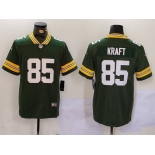 Men's Green Bay Packers #85 Tucker Kraft Green Vapor Untouchable Stitched Football Jersey