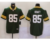 Men's Green Bay Packers #85 Tucker Kraft Green Vapor Untouchable Stitched Football Jersey