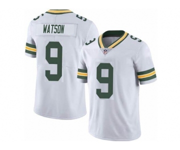 Men's Green Bay Packers #9 Christian Watson White Vapor Untouchable Limited Stitched Football Jersey