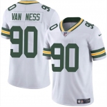 Men's Green Bay Packers #90 Lukas Van Ness White Vapor Untouchable Limited Stitched Jersey