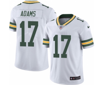 Men's Nike Green Bay Packers #17 Davante Adams White Vapor Untouchable Limited Player NFL Jersey