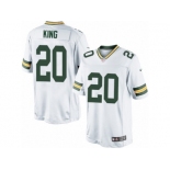 Men's Nike Green Bay Packers #20 Kevin King Limited White NFL Jersey