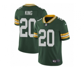 Men's Nike Green Bay Packers #20 Kevin King Vapor Untouchable Limited Green Team Color NFL Jersey