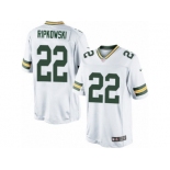 Men's Nike Green Bay Packers #22 Aaron Ripkowski Limited White NFL Jersey