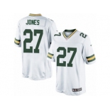 Men's Nike Green Bay Packers #27 Josh Jones Limited White NFL Jerseyey