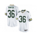 Men's Nike Green Bay Packers #36 LaDarius Gunter Limited White NFL Jersey