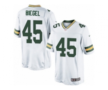 Men's Nike Green Bay Packers #45 Vince Biegel Limited White NFL Jersey