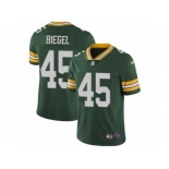 Men's Nike Green Bay Packers #45 Vince Biegel Vapor Untouchable Limited Green Team Color NFL Jersey