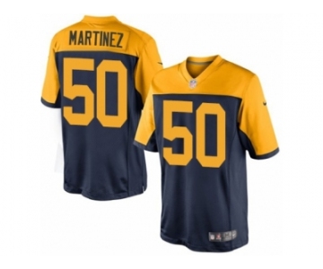 Men's Nike Green Bay Packers #50 Blake Martinez Limited Navy Blue Alternate NFL Jersey