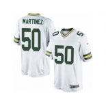 Men's Nike Green Bay Packers #50 Blake Martinez Limited White NFL Jersey