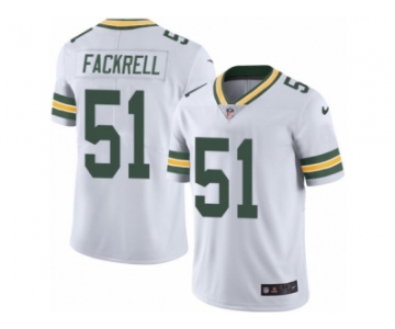 Men's Nike Green Bay Packers #51 Kyler Fackrell Limited White Rush NFL Jersey