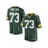 Men's Nike Green Bay Packers #73 JC Tretter Limited Green Team Color NFL Jersey