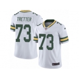 Men's Nike Green Bay Packers #73 JC Tretter Limited White Rush NFL Jersey