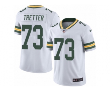 Men's Nike Green Bay Packers #73 JC Tretter Limited White Rush NFL Jersey