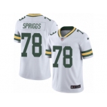 Men's Nike Green Bay Packers #78 Jason Spriggs Limited White Rush NFL Jersey