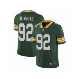 Men's Nike Green Bay Packers #92 Reggie White Vapor Untouchable Limited Green Team Color NFL Jersey