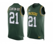 Nike Green Bay Packers #21 Ha Ha Clinton-Dix Green Team Color Men's Stitched NFL Limited Tank Top Jersey