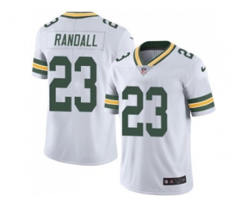 Nike Green Bay Packers #23 Damarious Randall White Men's Stitched NFL Limited Rush Jersey