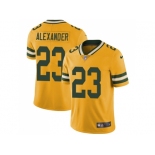 Nike Green Bay Packers #23 Jaire Alexander Yellow Men Stitched NFL Limited Rush Jersey