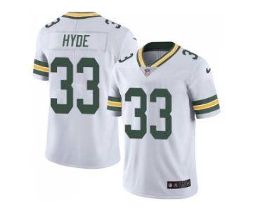 Nike Green Bay Packers #33 Micah Hyde White Men's Stitched NFL Limited Rush Jersey