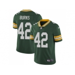 Nike Green Bay Packers #42 Oren Burks Green Team Color Men Stitched NFL Vapor Untouchable Limited Jersey