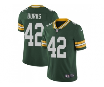 Nike Green Bay Packers #42 Oren Burks Green Team Color Men Stitched NFL Vapor Untouchable Limited Jersey