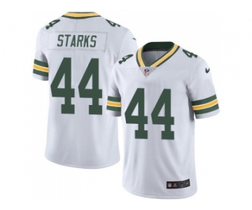 Nike Green Bay Packers #44 James Starks White Men's Stitched NFL Limited Rush Jersey