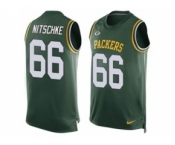 Nike Green Bay Packers #66 Ray Nitschke Green Team Color Men's Stitched NFL Limited Tank Top Jersey