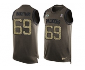 Nike Green Bay Packers #69 David Bakhtiari Green Men's Stitched NFL Limited Salute To Service Tank Top Jersey