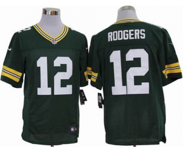 nike nfl jerseys green bay packers #12 rodgers green[nike limited]