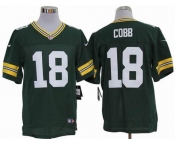 nike nfl jerseys green bay packers #18 cobb green[nike limited]