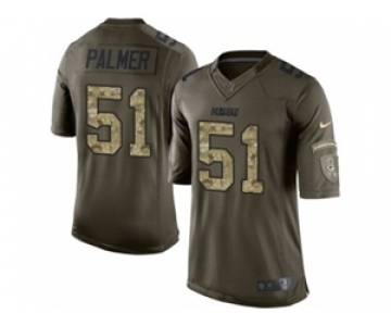 nike nfl jerseys green bay packers #51 nate palmer army green[nike Limited Salute To Service]