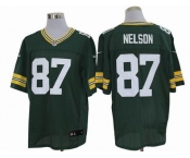 nike nfl jerseys green bay packers #87 nelson green[nike limited]