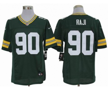 nike nfl jerseys green bay packers #90 raji green[nike limited]