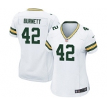 Nike Game Morgan Burnett White Women's Jersey - Green Bay Packers #42 NFL Road