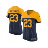 Women Nike Green Bay Packers #23 Jaire Alexander Navy Blue Alternate Stitched NFL New Limited Jersey