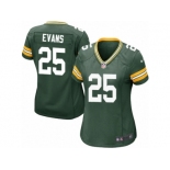 Women Nike Green Bay Packers #25 Marwin Evans Game Green Team Color NFL Jersey