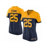 Women Nike Green Bay Packers #25 Marwin Evans Game Navy Blue Alternate NFL Jersey