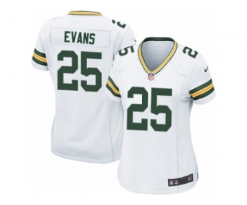 Women Nike Green Bay Packers #25 Marwin Evans Game White NFL Jersey