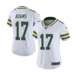 Women's Green Bay Packers #17 Davante Adams White Vapor Untouchable Limited Player Football Jersey