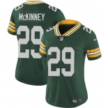 Women's Green Bay Packers #29 Xavier McKinney Green Vapor Limited Football Stitched Jersey