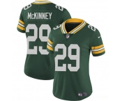 Women's Green Bay Packers #29 Xavier McKinney Green Vapor Limited Football Stitched Jersey