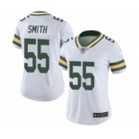 Women's Green Bay Packers #55 Za'Darius Smith White Vapor Untouchable Limited Player Football Jersey