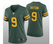 Women's Green Bay Packers #9 Christian Watson Green Legend Stitched Football Jersey